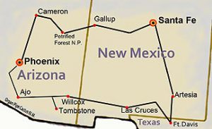 Reiseroute: von Phoenix nach Phoenix, Arizona