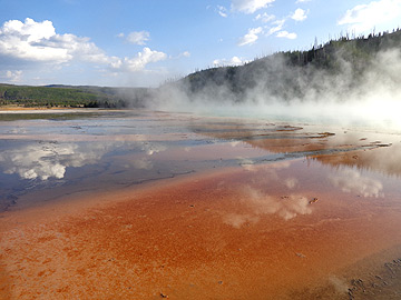 Yellowstone National Park Prismatic Spring